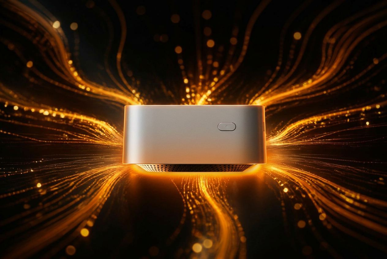 Hx1 Home-Station receiving streams of light from the network